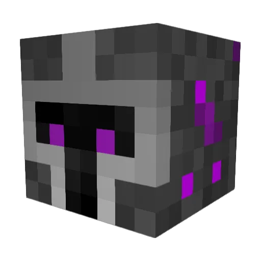 YT_Xubert_YT Minecraft avatar head, 3D render