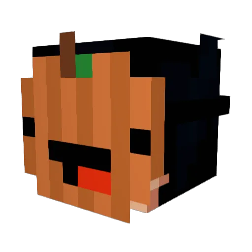 YT_smoothy Minecraft avatar head, 3D render