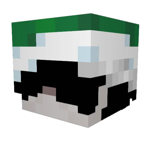 YTpoltrestur Minecraft avatar head, 3D render