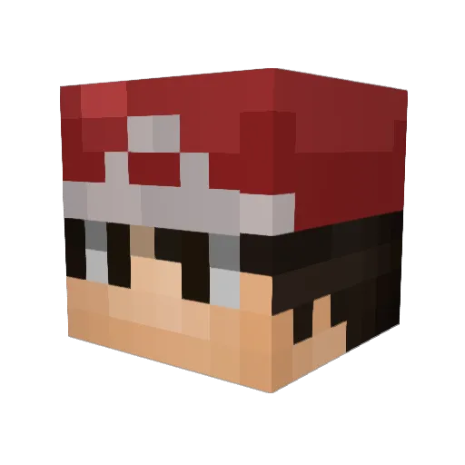 Minecraft-Avatar von YUDI67: Kopf als 3D-Render