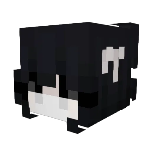 YUMYAMYUM Minecraft avatar head, 3D render