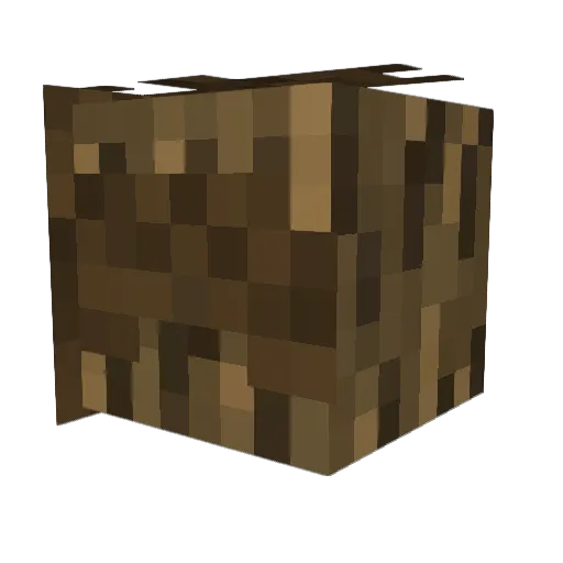 YUNU_01 Minecraft avatar head, 3D render