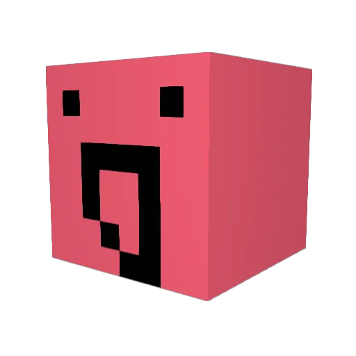 YUN_YOUNG_I Minecraft avatar head, 3D render