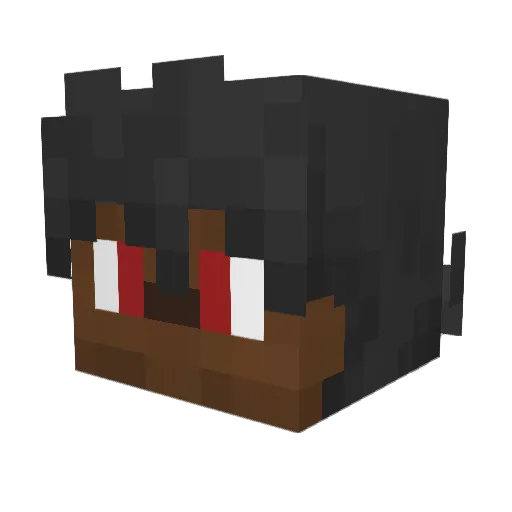 YURISMITH01 Minecraft avatar head, 3D render