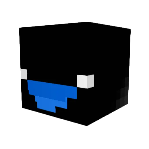 YUTA_mother Minecraft avatar head, 3D render