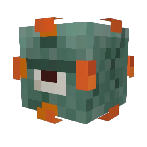 YYG Minecraft avatar head, 3D render