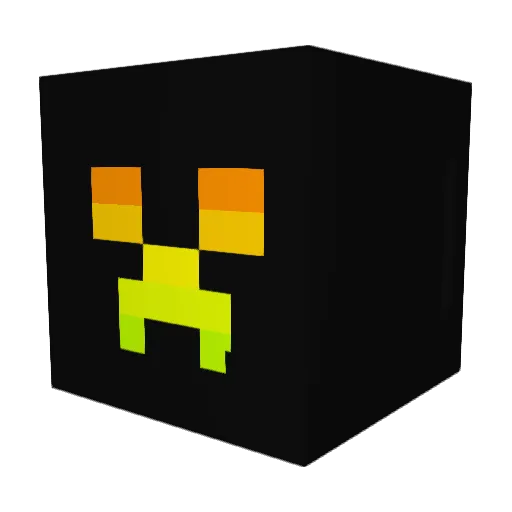 YZPlayzMC Minecraft avatar head, 3D render