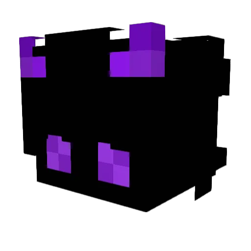 Y_Rift Minecraft avatar head, 3D render