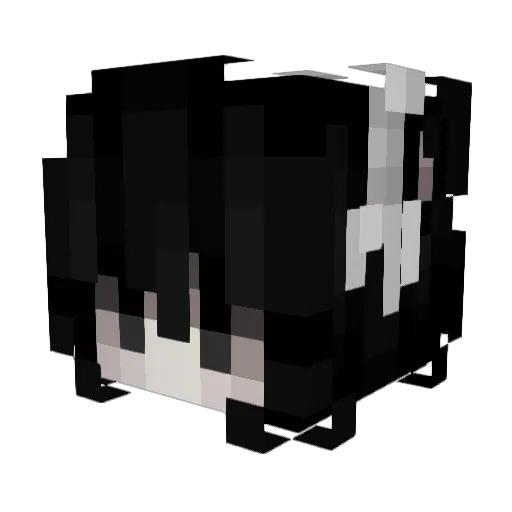 Y_Ys Minecraft avatar head, 3D render