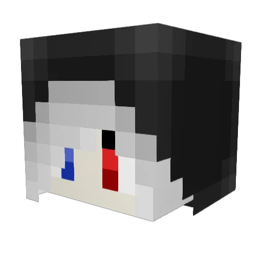 YaBoiEvan Minecraft avatar head, 3D render