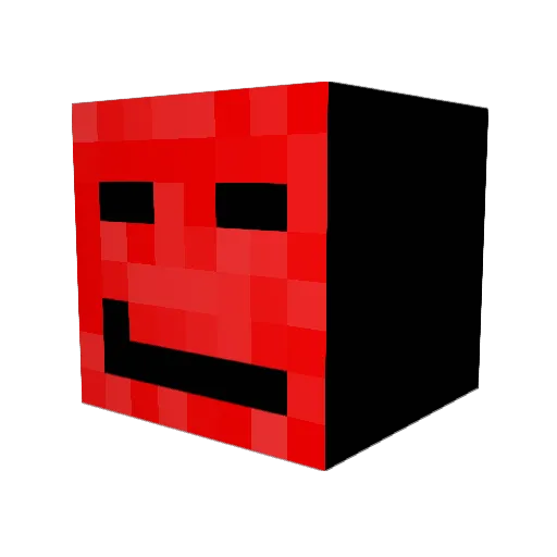 YaBoiGilbert Minecraft avatar head, 3D render