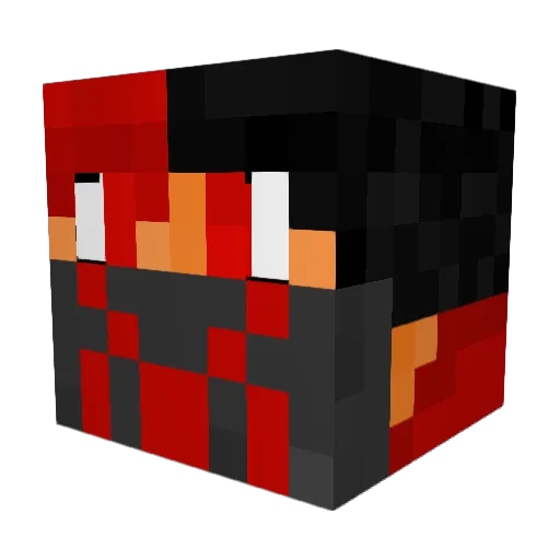 YaBoiKTP Minecraft avatar head, 3D render
