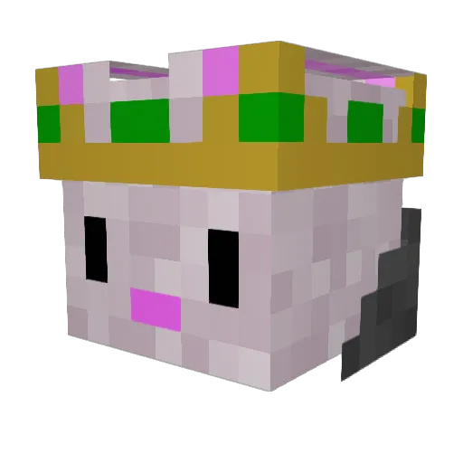 YaBoiKoile Minecraft avatar head, 3D render