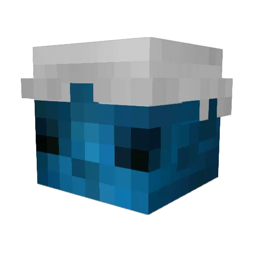 YaBoiMahi Minecraft avatar head, 3D render