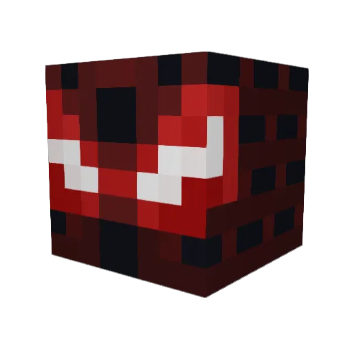 YaBoiNitram Minecraft avatar head, 3D render