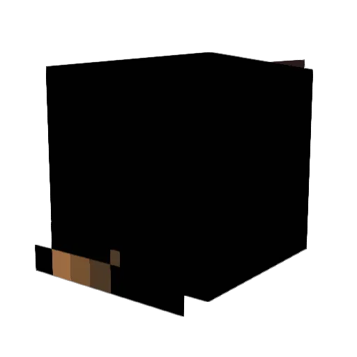 YaBoiRich Minecraft avatar head, 3D render