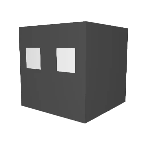 YaBoyLight Minecraft avatar head, 3D render
