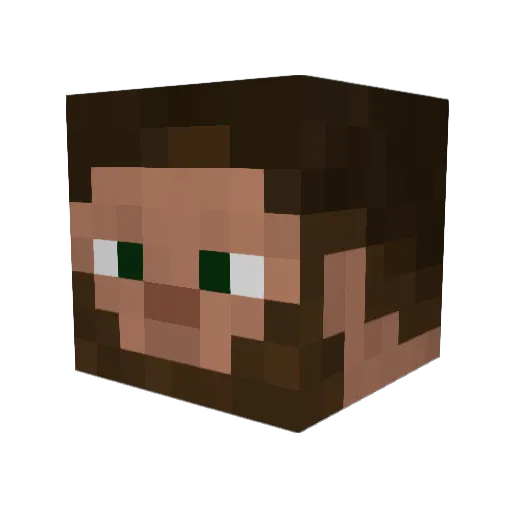YaBoyZay Minecraft avatar head, 3D render