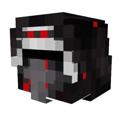 YaNaNlol Minecraft avatar head, 3D render