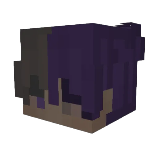 YaWybe Minecraft avatar head, 3D render