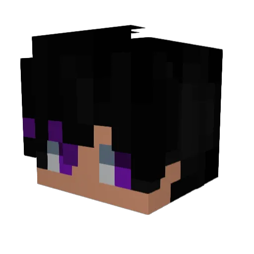 YaZaby07xd Minecraft avatar head, 3D render