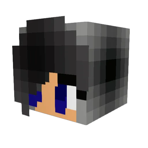 Ya_yeetus Minecraft avatar head, 3D render