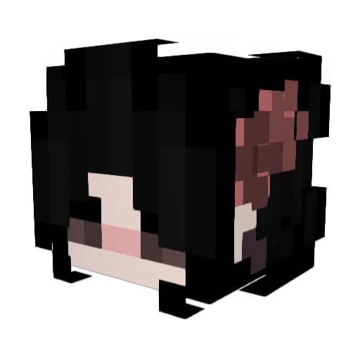 YahooeYou_ Minecraft avatar head, 3D render