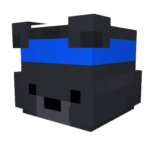 Yahu_PvP Minecraft avatar head, 3D render