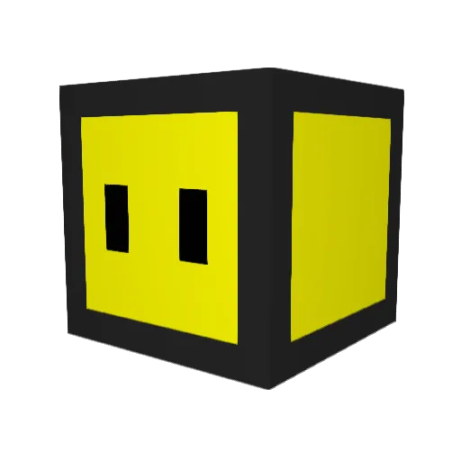 Yaid03 Minecraft avatar head, 3D render