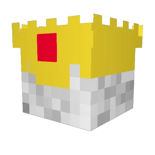 Yaking29 Minecraft avatar head, 3D render