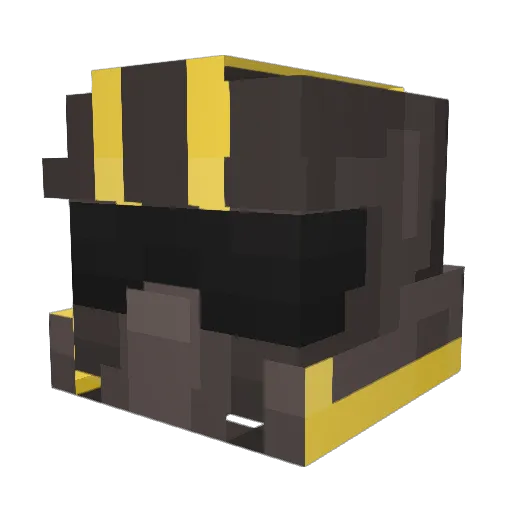 Yakofski Minecraft avatar head, 3D render