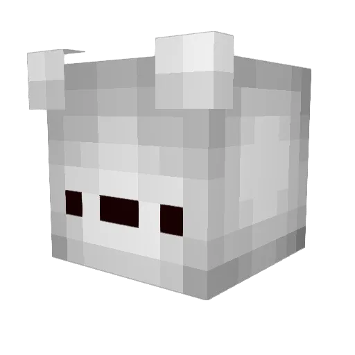 Yakumo_Ruqa Minecraft avatar head, 3D render