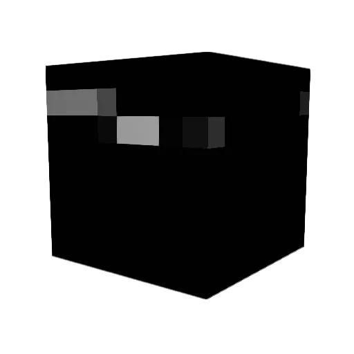 Yaldone Minecraft avatar head, 3D render