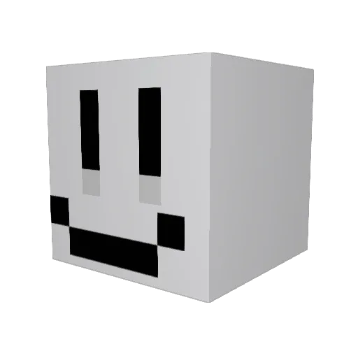 YalunJq Minecraft avatar head, 3D render