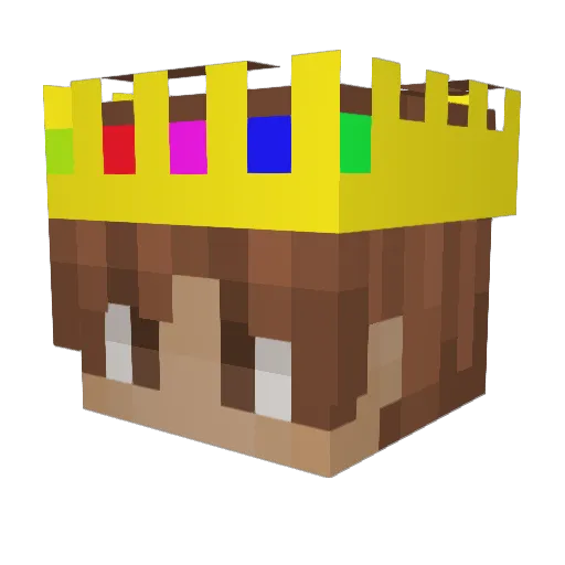YamaDaikon15 Minecraft avatar head, 3D render