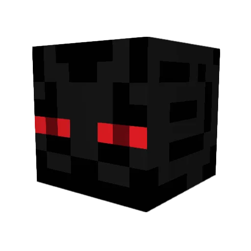 YamaLama Minecraft avatar head, 3D render