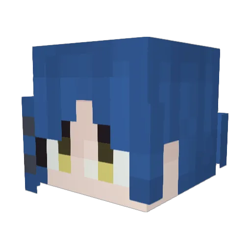 YamadaRyo209443 Minecraft avatar head, 3D render
