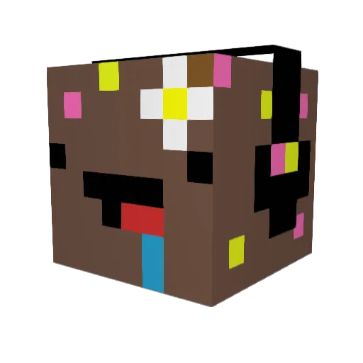 Yamato4776 Minecraft avatar head, 3D render