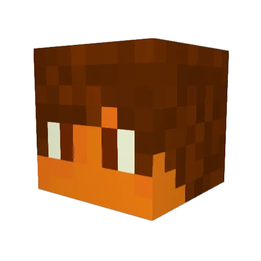 YamboMC Minecraft avatar head, 3D render