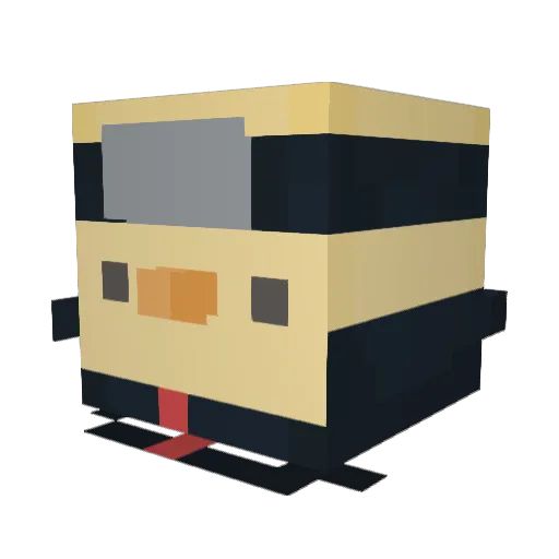 Yami_weeb Minecraft avatar head, 3D render