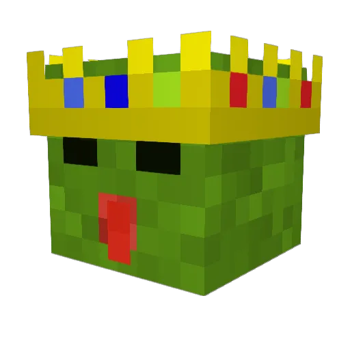 Yan_is_GAMER Minecraft avatar head, 3D render