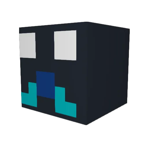 Yanai423 Minecraft avatar head, 3D render
