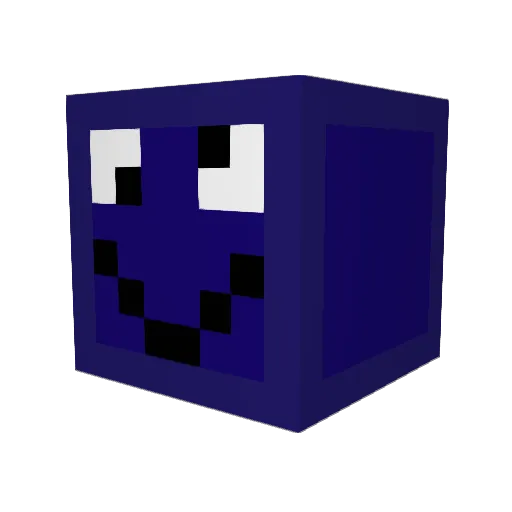 Yancdog11 Minecraft avatar head, 3D render