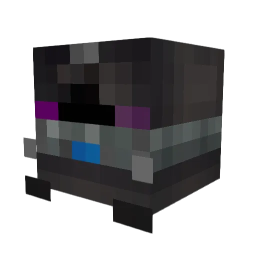 Yandu17 Minecraft avatar head, 3D render
