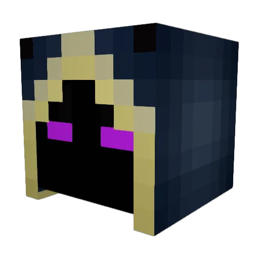 Yang337 Minecraft avatar head, 3D render