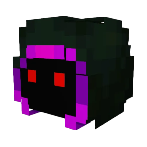 Yangelon Minecraft avatar head, 3D render