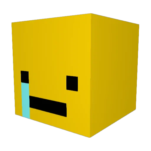 YangsanYoon Minecraft avatar head, 3D render