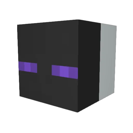 Yangyahg Minecraft avatar head, 3D render