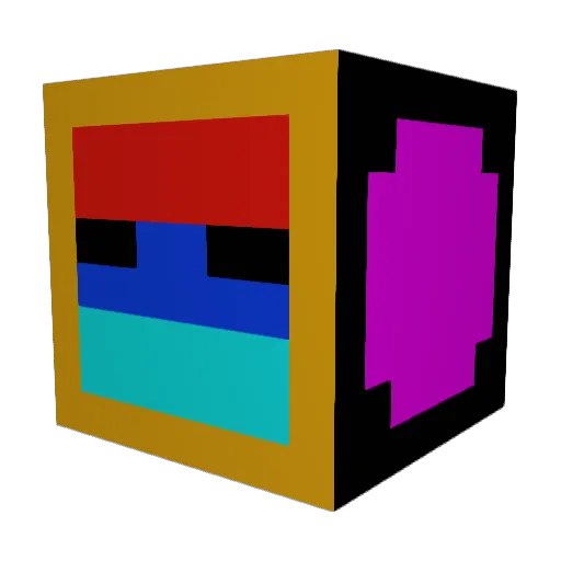 YankeeOpa Minecraft avatar head, 3D render