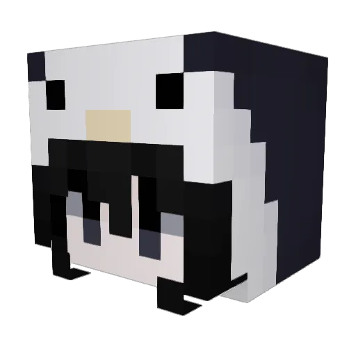 Yann0919 Minecraft avatar head, 3D render